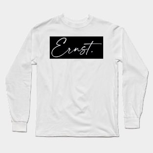 Ernst Name, Ernst Birthday Long Sleeve T-Shirt